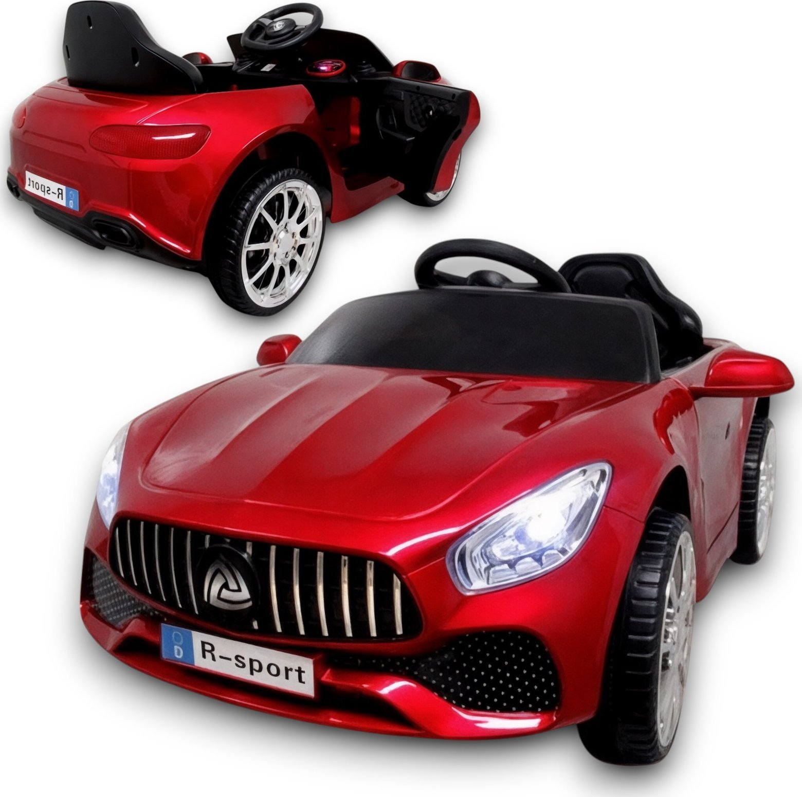 Auto na akumulator dla dzieci CABRIO C5 czerwone