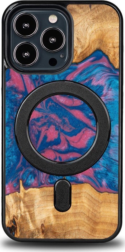 BeWood Etui Bewood Unique na iPhone 13 Pro - Neons - Vegas z MagSafe