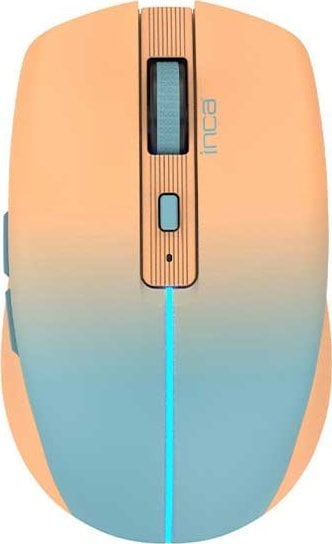 Mysz Inca INCA Maus IWM-511RT 1600 DPI,Wrls & BT,6D Taste, Orange