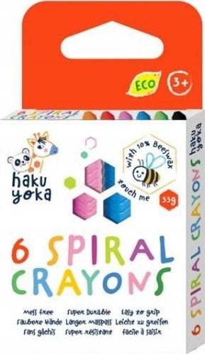 Teka Kredki spiralne - 6 kolorów