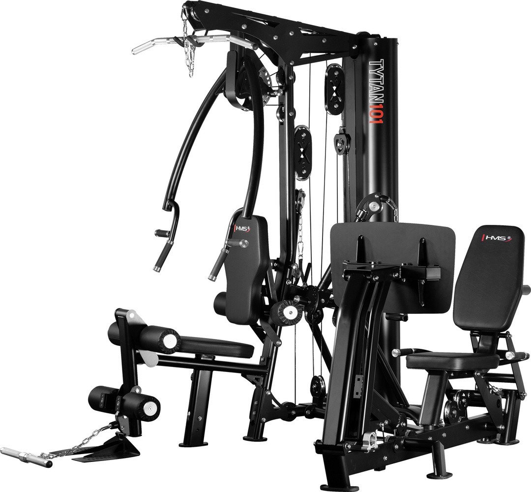 HMS TYTAN 101 ATLAS DO ĆWICZEŃ Z PRASĄ DO NÓG COMMERCIAL