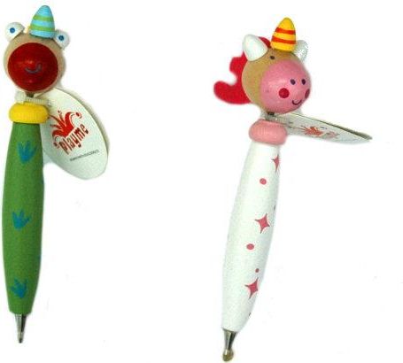 Brimarex Długopis w drewnie Jednorożec i Smok p18