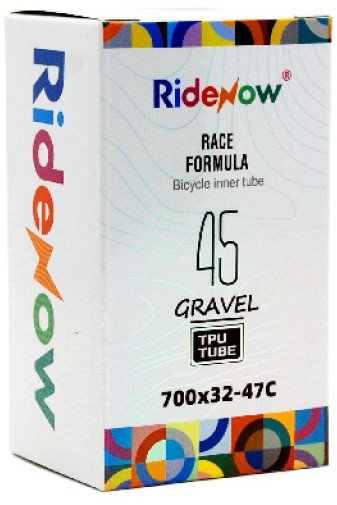 Dętka TPU RideNow LIGHT GRAVEL/MTB 700x32-47c 45g presta 65mm ALU