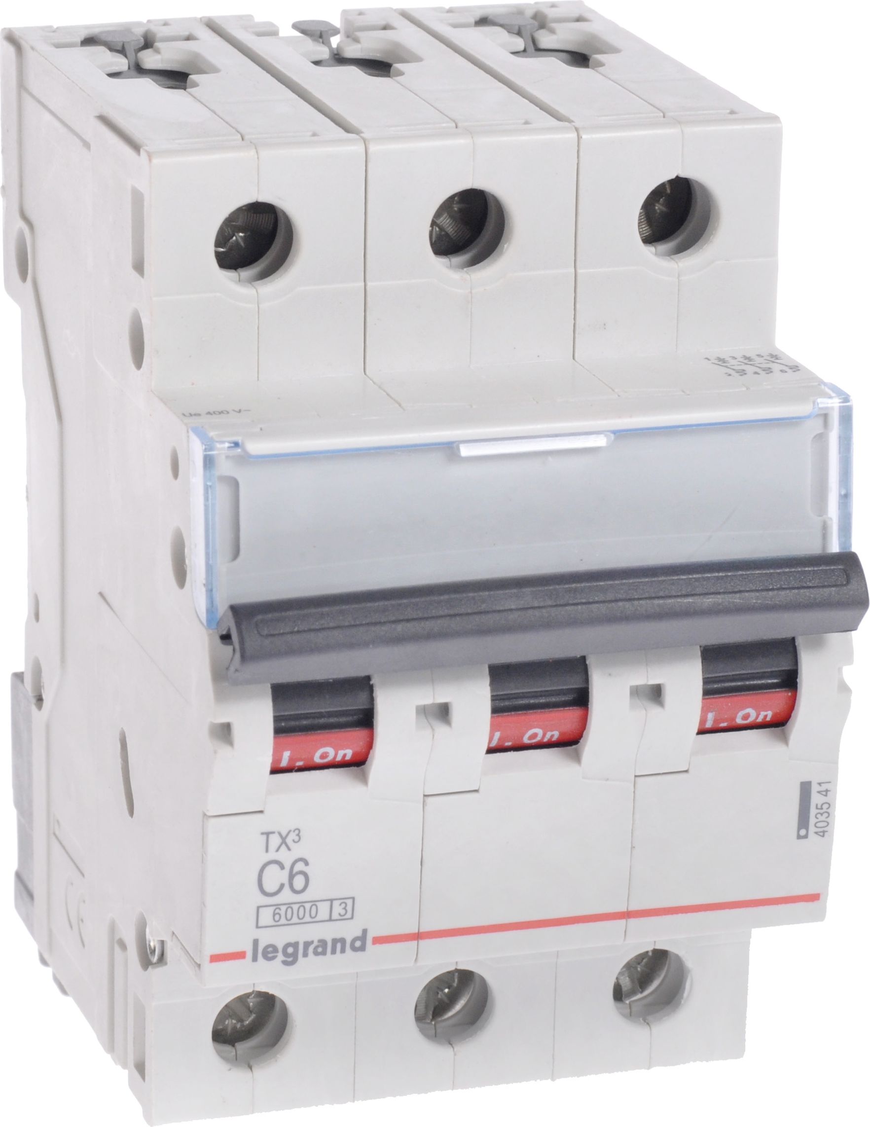 Legrand Wyłącznik nadprądowy S303 C6 TX3 6A 6kA 403541