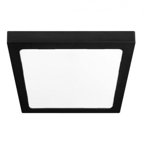 Lampa sufitowa Syntron Panel LED montażowy kwadrat Bingo 24W 3CCT czarny