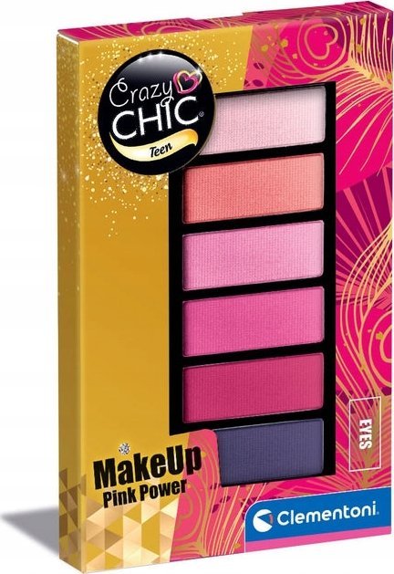 Clementoni CLE Crazy Chic paletka Pink Power 18852