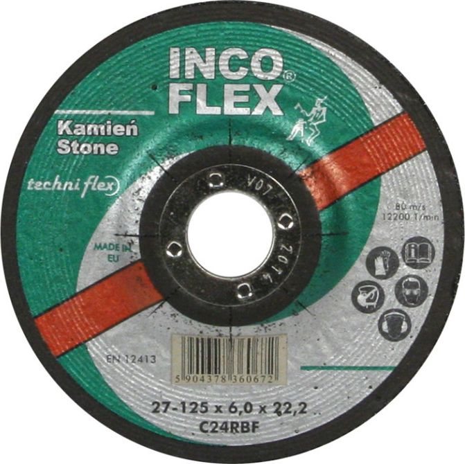 Techniflex TARCZA WYPUKŁA 98C T27 125*6.0*22