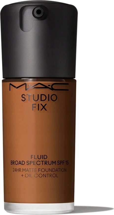 MAC MAC, Studio Fix Fluid, Matte Finish, Liquid Foundation, C55, SPF 15, 30 ml For Women