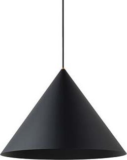 Lampa wisząca Nowodvorski Salonowa lampa wisząca Zenith 8001 stożkowy zwis nad wyspę czarny