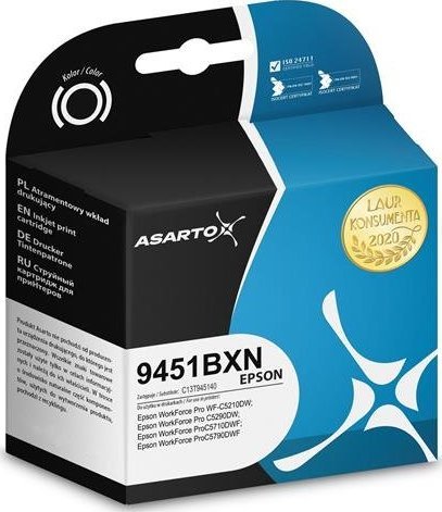 Tusz Asarto Tusz Asarto do Epson 9451BXN | C13T945140 | 90ml | black