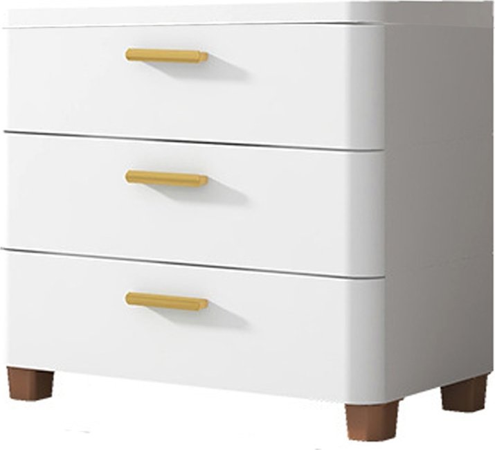 BIAŁA SZAFKA Z SZUFLADAMI ŁAZIENKOWA 3 SZUFLADY WYSOKA 60cm RG24