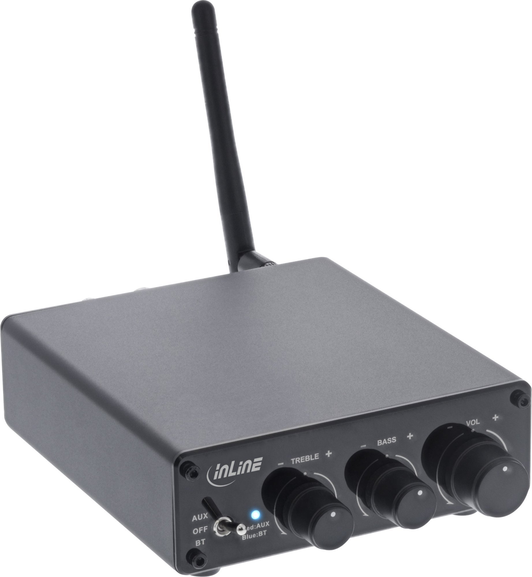 InLine InLine® Bluetooth 5.3 audio receiver with 96 watt amplifier