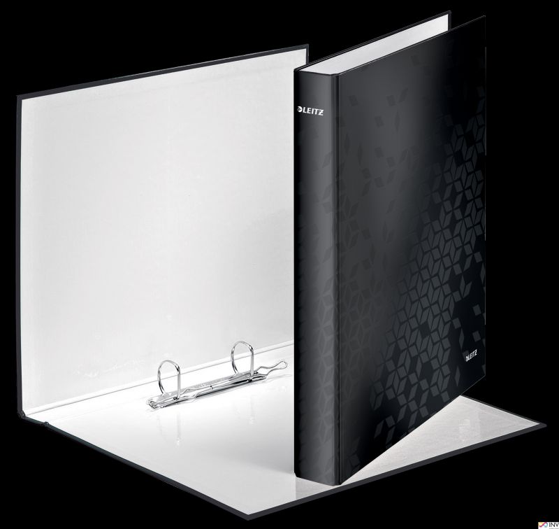 Segregator Leitz SEGREGATOR 2-RINGOWY LEITZ WOW A4 40 MM CZARNY