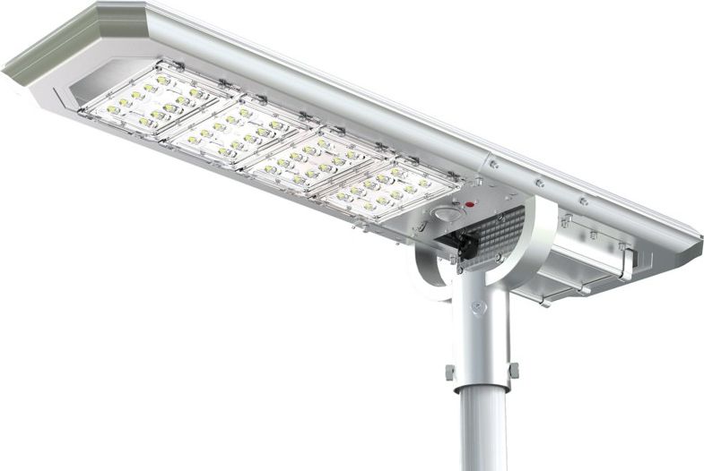 PowerNeed Solarna lampa uliczna z czujnikiem ruchu, panel o mocy 30.6W