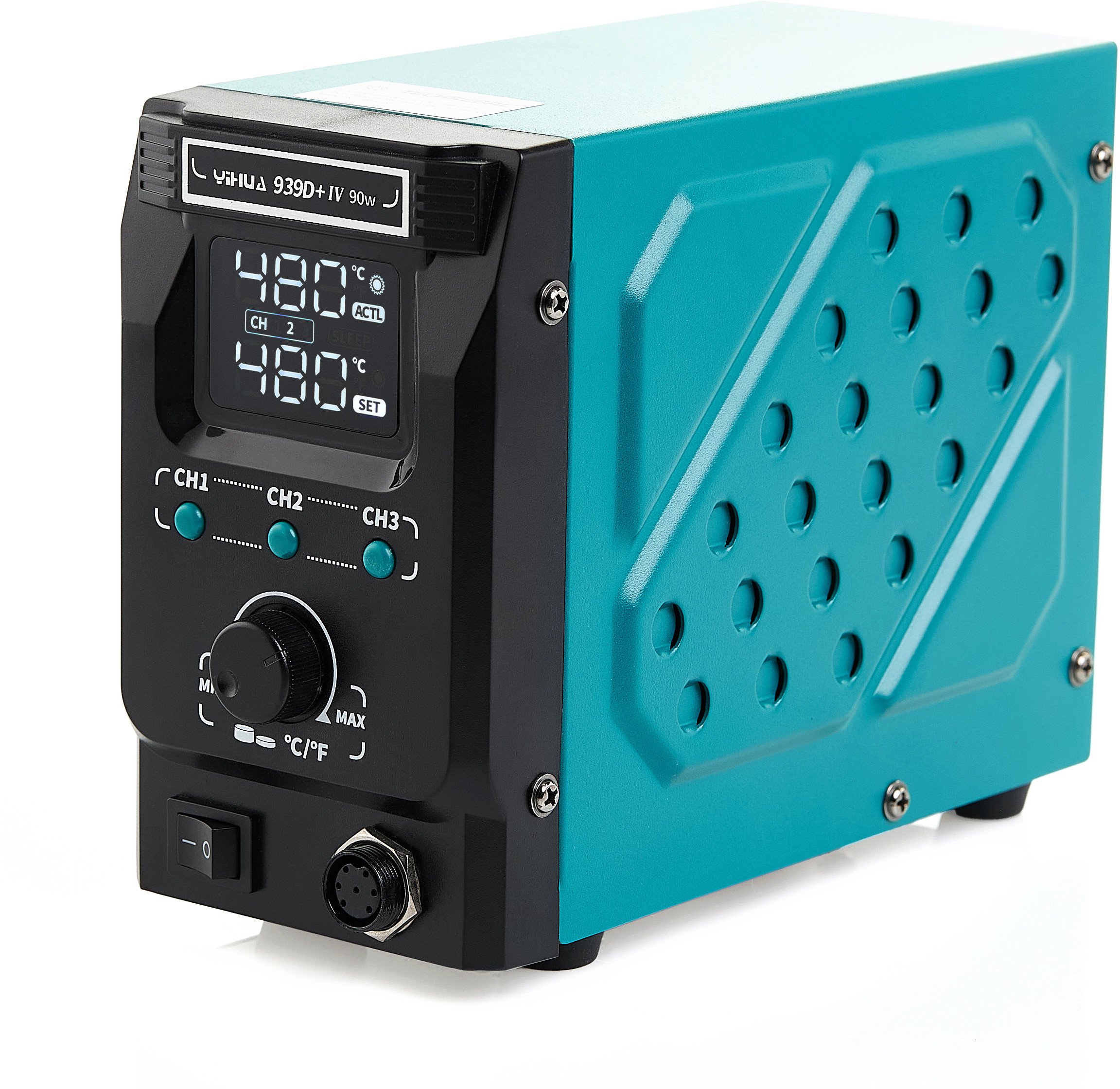 Stacja Lutownicza Grotowa Groty 902M Yihua 939D+-IV 90W Topnik Techrebal