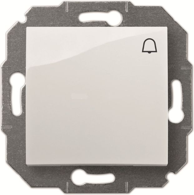 Elektro-Plast Przycisk Carla pojedynczy dzwonek biały (1714-10)