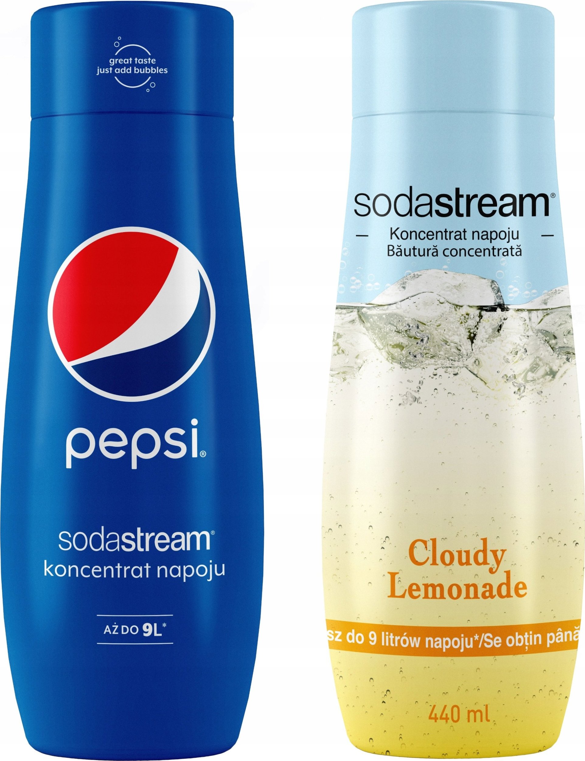 Zestaw 2 koncentratów SodaStream Pepsi+Lemonade