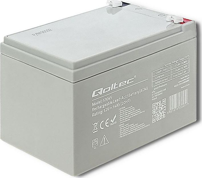Qoltec Akumulator 12V/14Ah (53045)