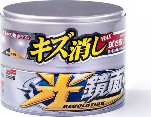 Soft99 Soft99 New Scratch Clear Wax Light wosk czyszczący do jasnych i metalicznych lakierów 200g uniwersalny