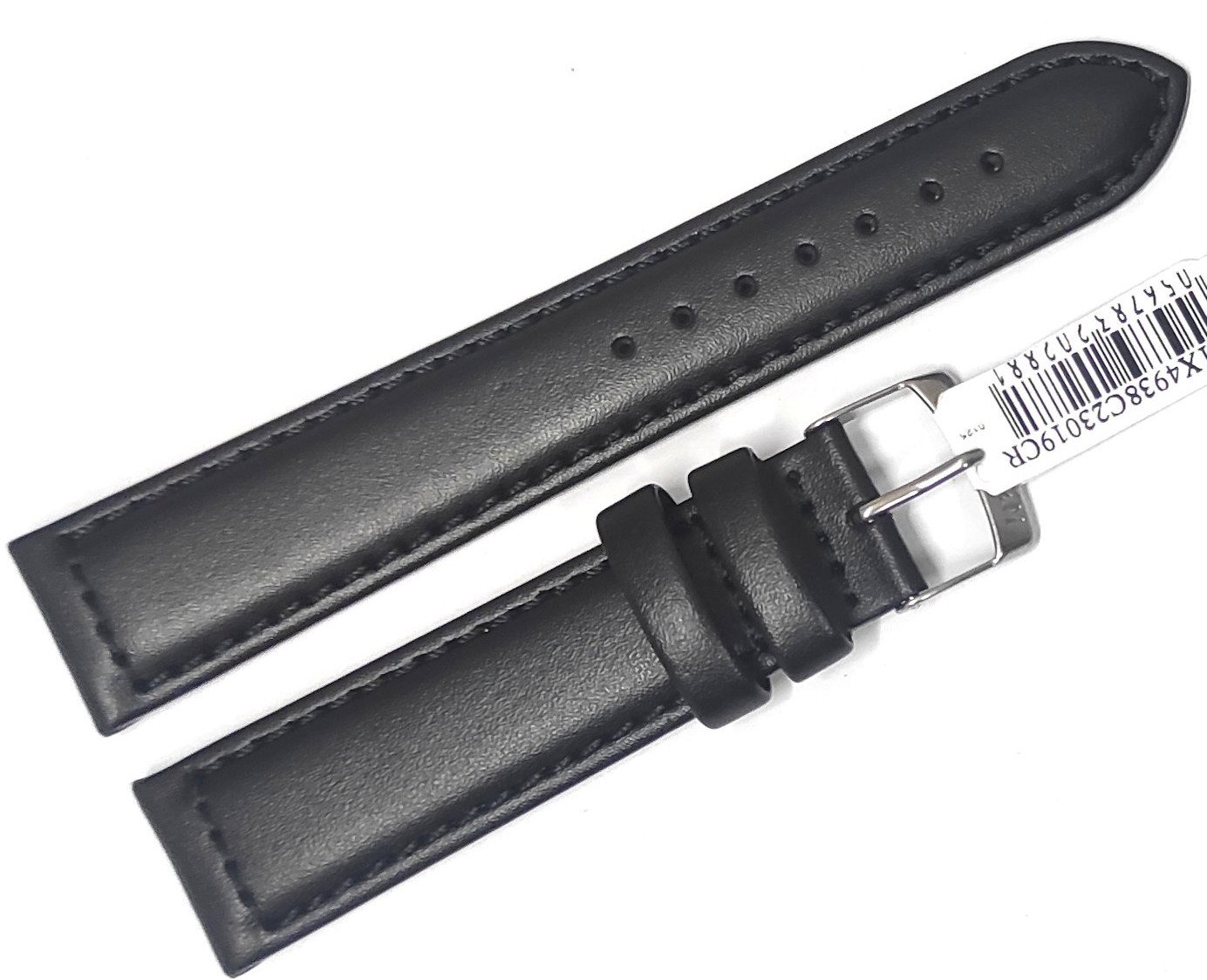 Skórzany pasek do zegarka 20 mm Morellato A01X4938C23019CR20 czarny .