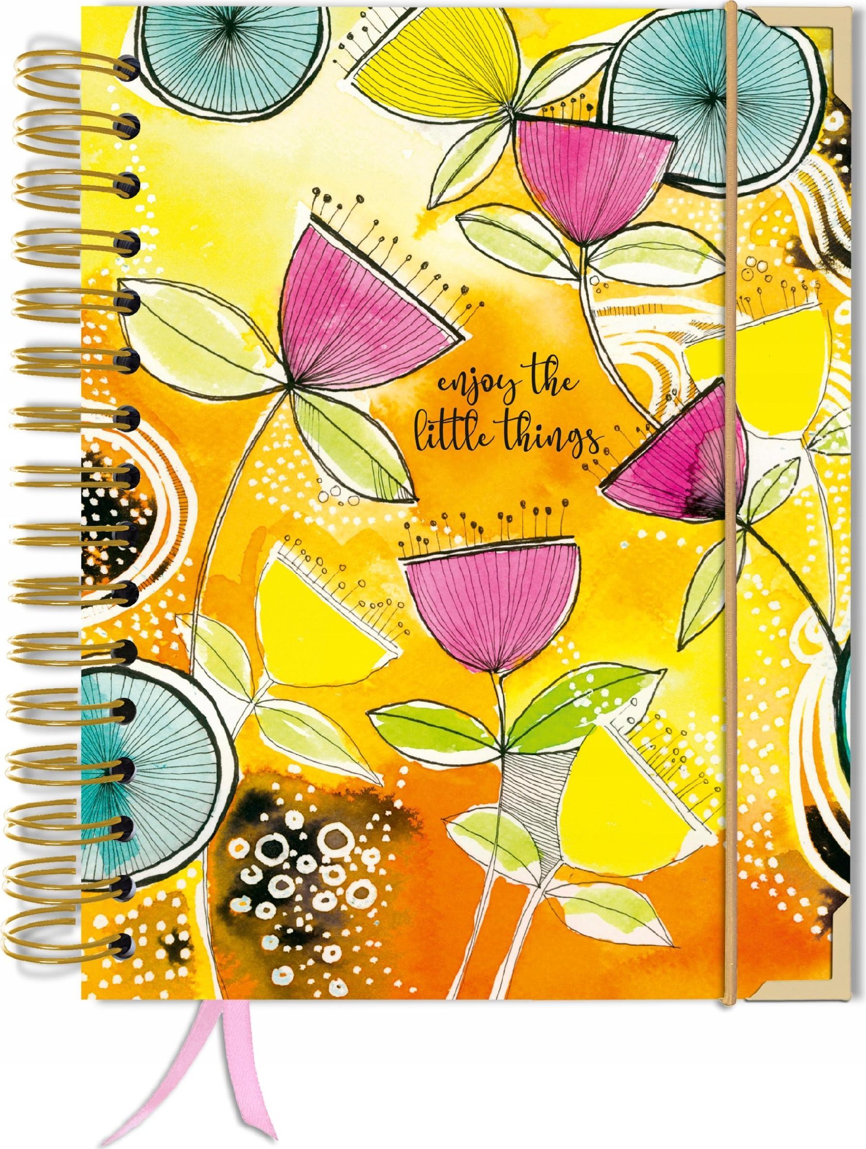 TadaPlanner Bullet journal 180 stron notatnik zeszyt w kropki A5+ notes