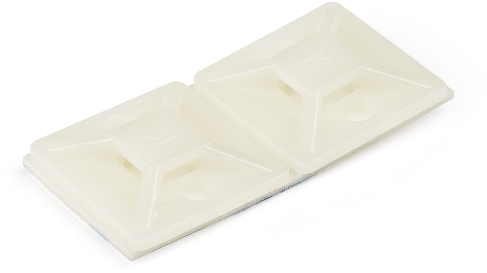 StarTech CBMCTM2 opaska montażowa Biały Nylon 100 szt.