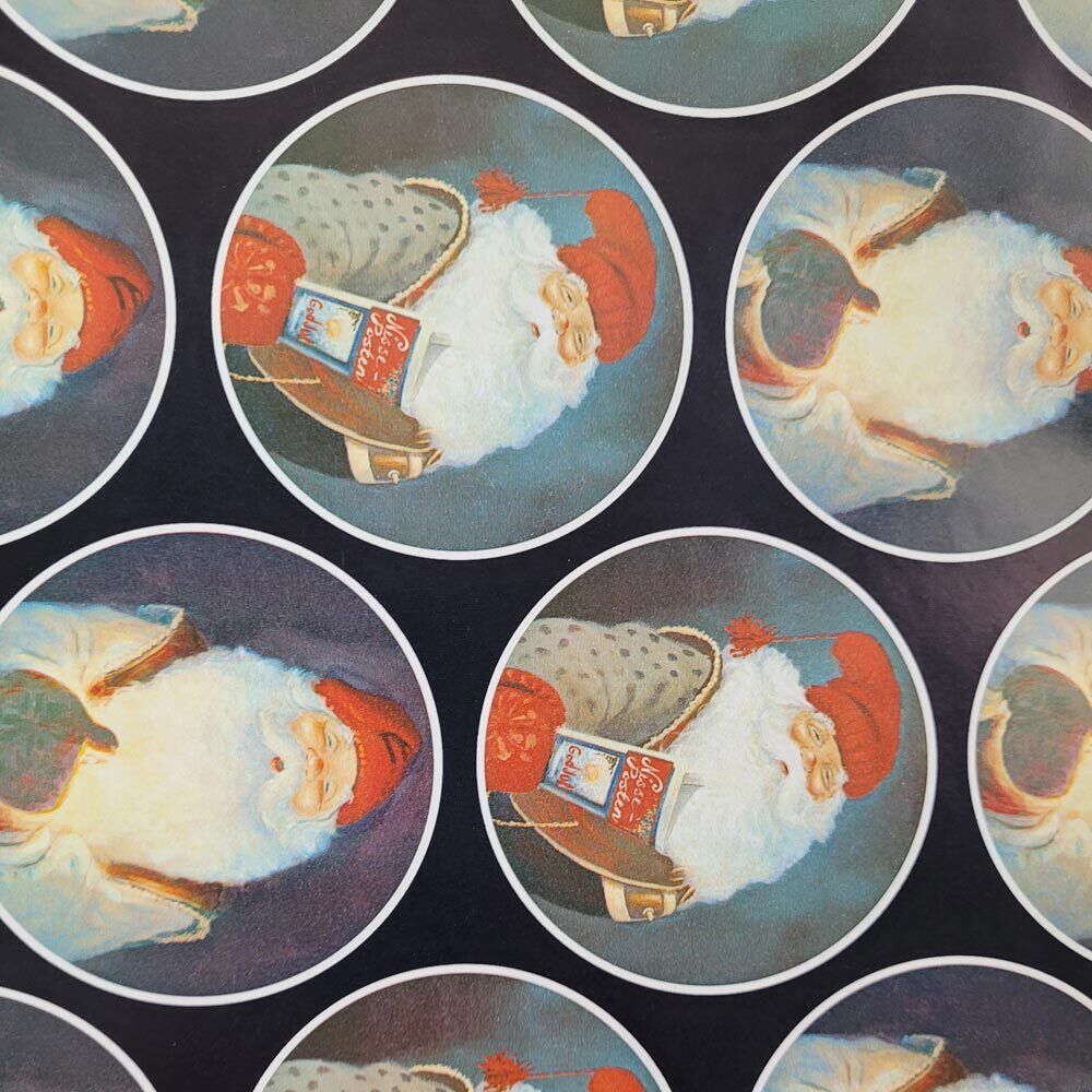 Papier świąteczny mikołaje 57cmx20m 20m88