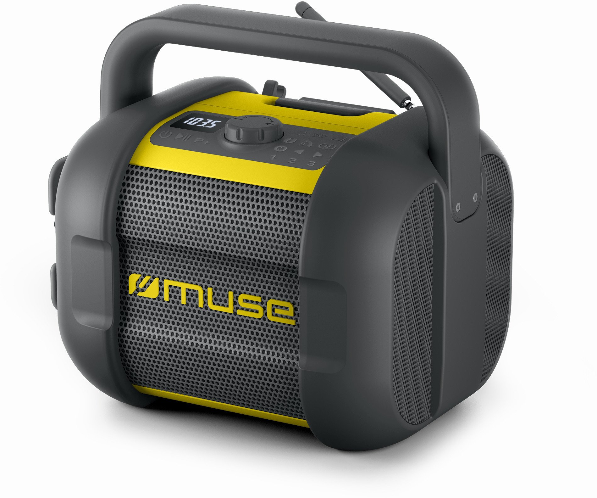 Muse | Jobsite Bluetooth Radio | M-968 BTY | 40 W | Bluetooth | NFC features
