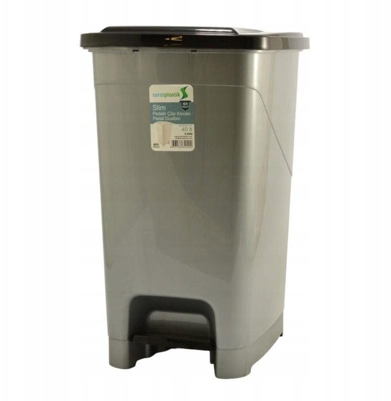 Kosz z pedałem 40 lt KOMBA