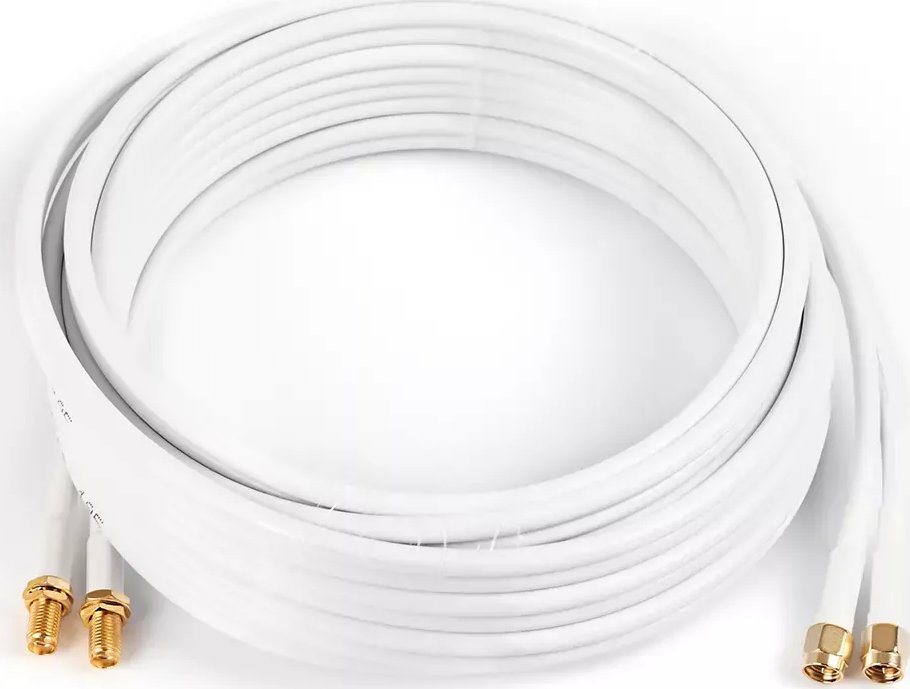 Kabel Poynting Antenowy - Antenowy (F) 5m biały (A-CAB-144)