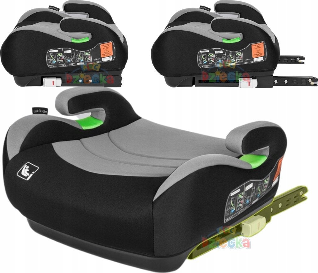 Fotelik samochodowy Lionelo Luuk Fix I-Size Grey Stone