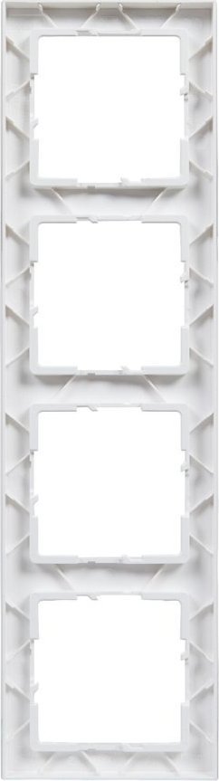 Legrand SUNO Ramka czterokrotna biała 721504