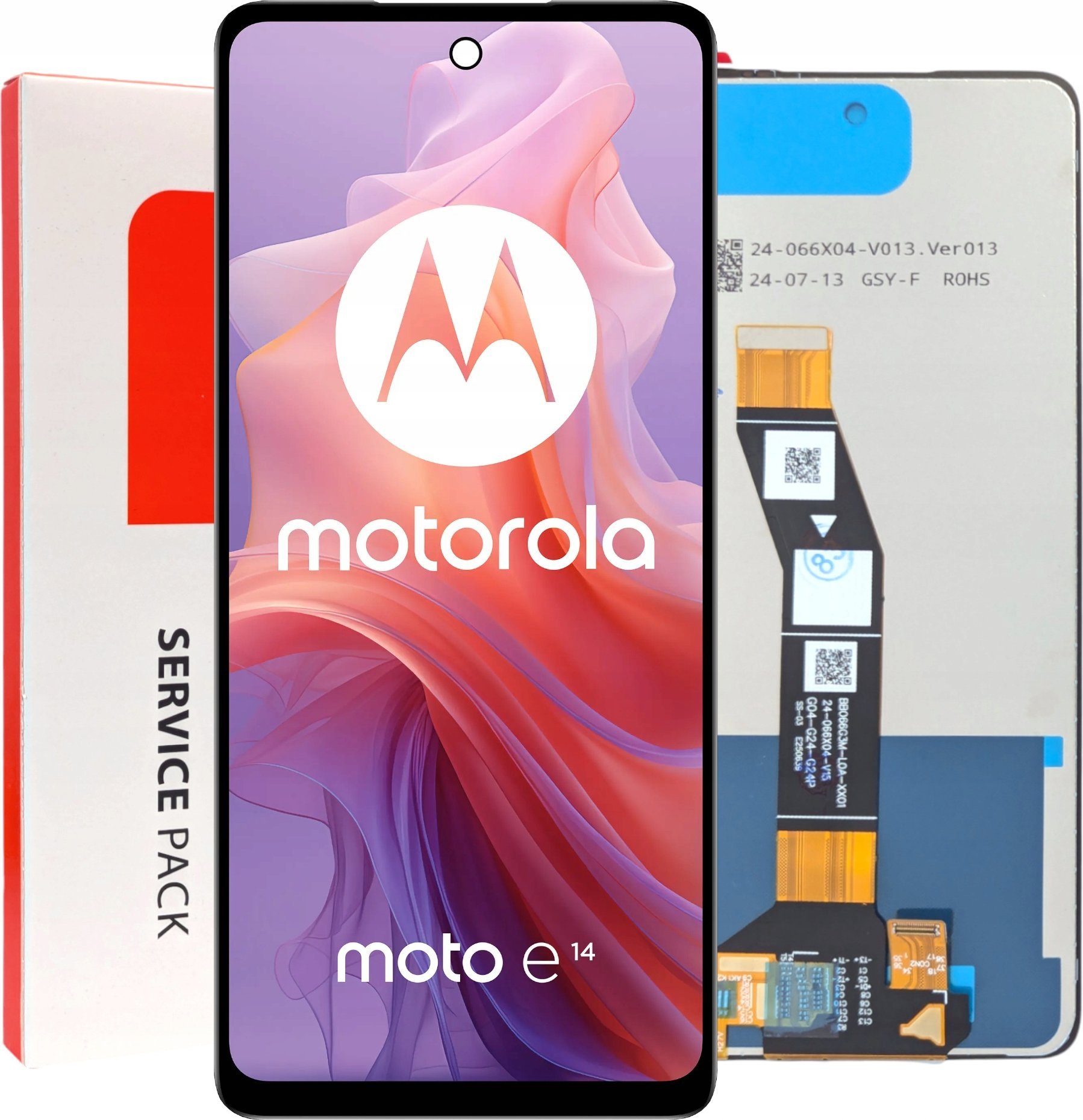 ORYGINAŁ WYŚWIETLACZ EKRAN LCD DO MOTOROLA MOTO E14