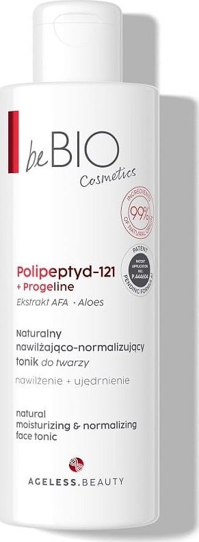 BeBio Ageless Beauty Naturalny Nawilżająco-Normalizujący Tonik Do Twarzy 200ml