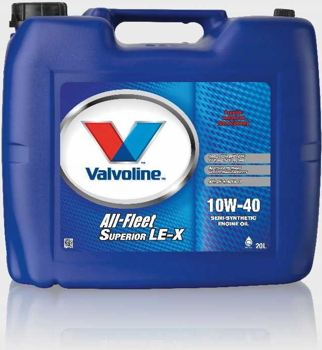 Valvoline Alyva variklliui ALL FLEET SUPERIOR LE 15W40 20L, Valvoline