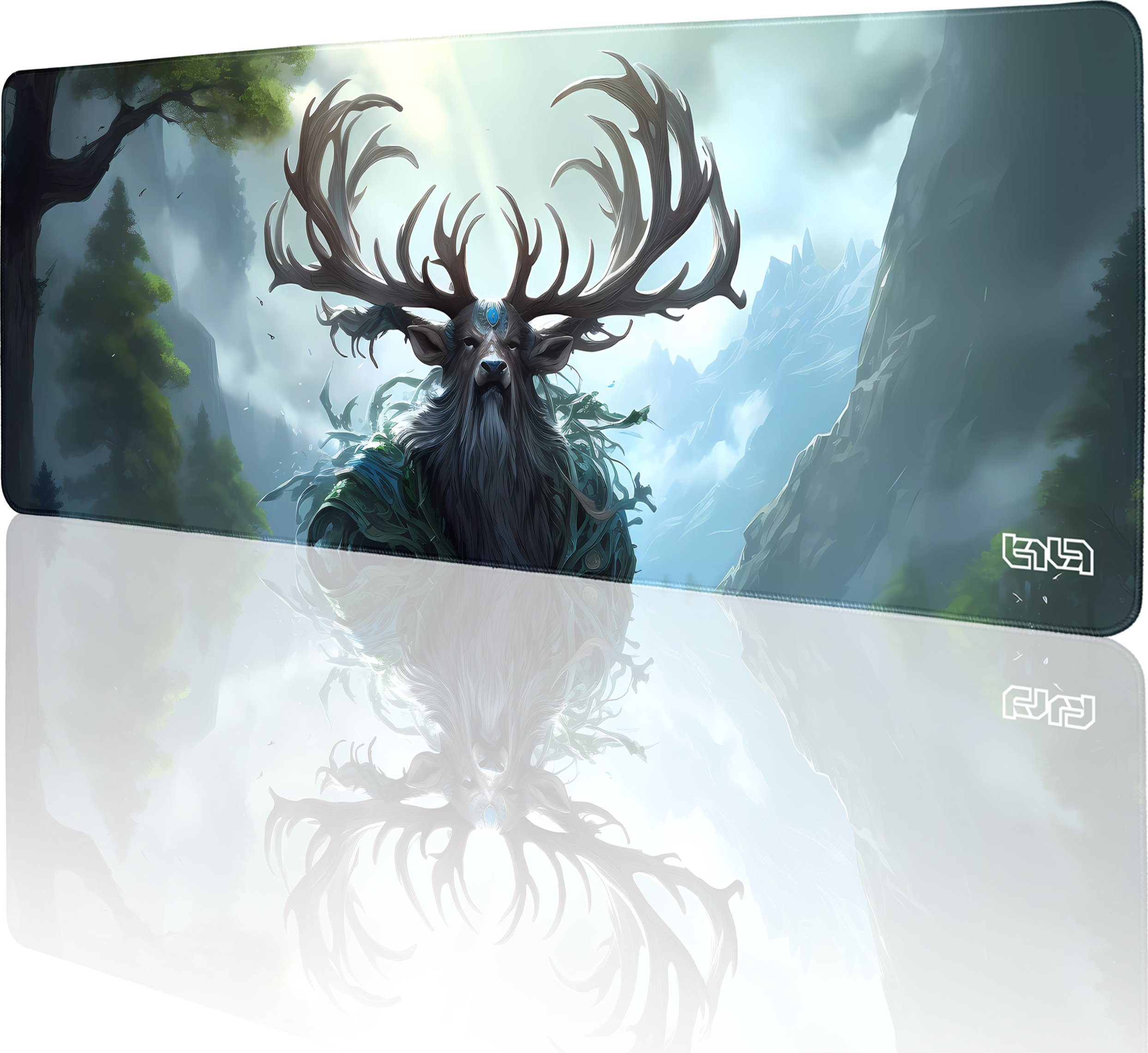 Podkładka Tilt PODKŁADKA POD KLAWIATURĘ Pan Lasu 80x30 TILT Na biurko XL XXL Wytrzymała