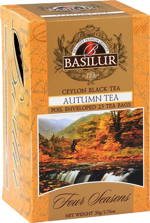 Basilur Herbata czarna klonowa Autumn Tea - 25 torebek