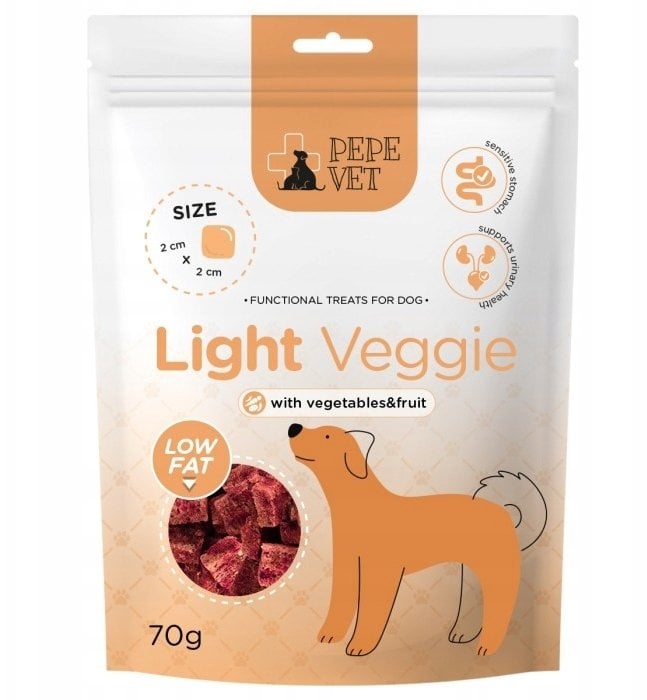 Paka Zwierzaka Przysmak Light Veggie 70g