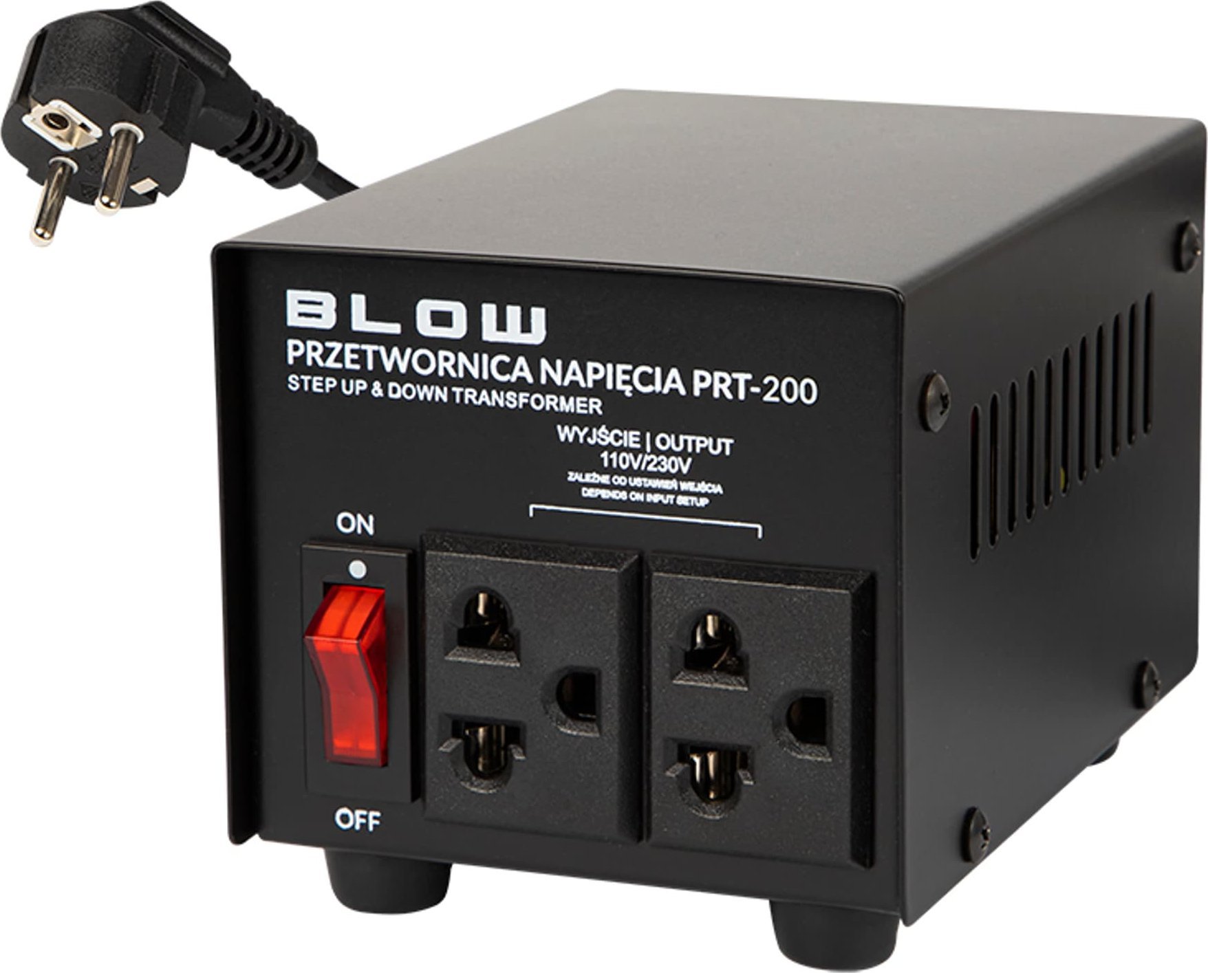 Przetwornica Blow 3861# Przetwornica 230v -->110v prt-200w