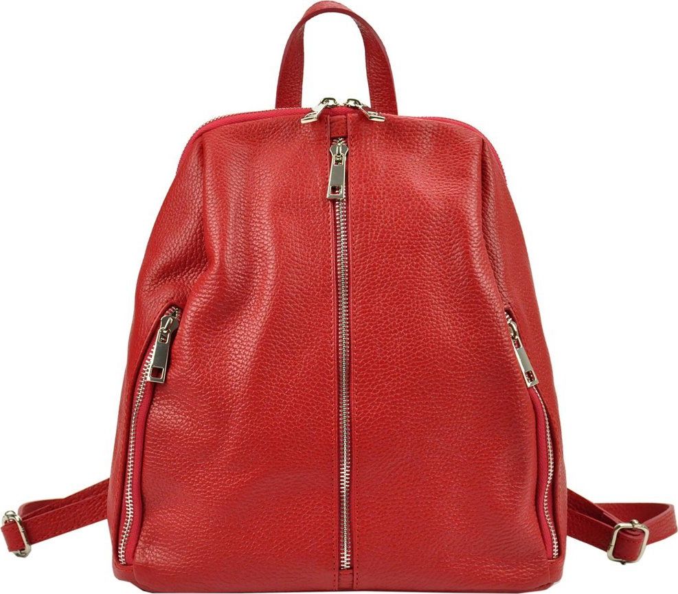 Patrizia Piu Piękny duży damski plecak skórzany Patrizia Piu Nie dotyczy