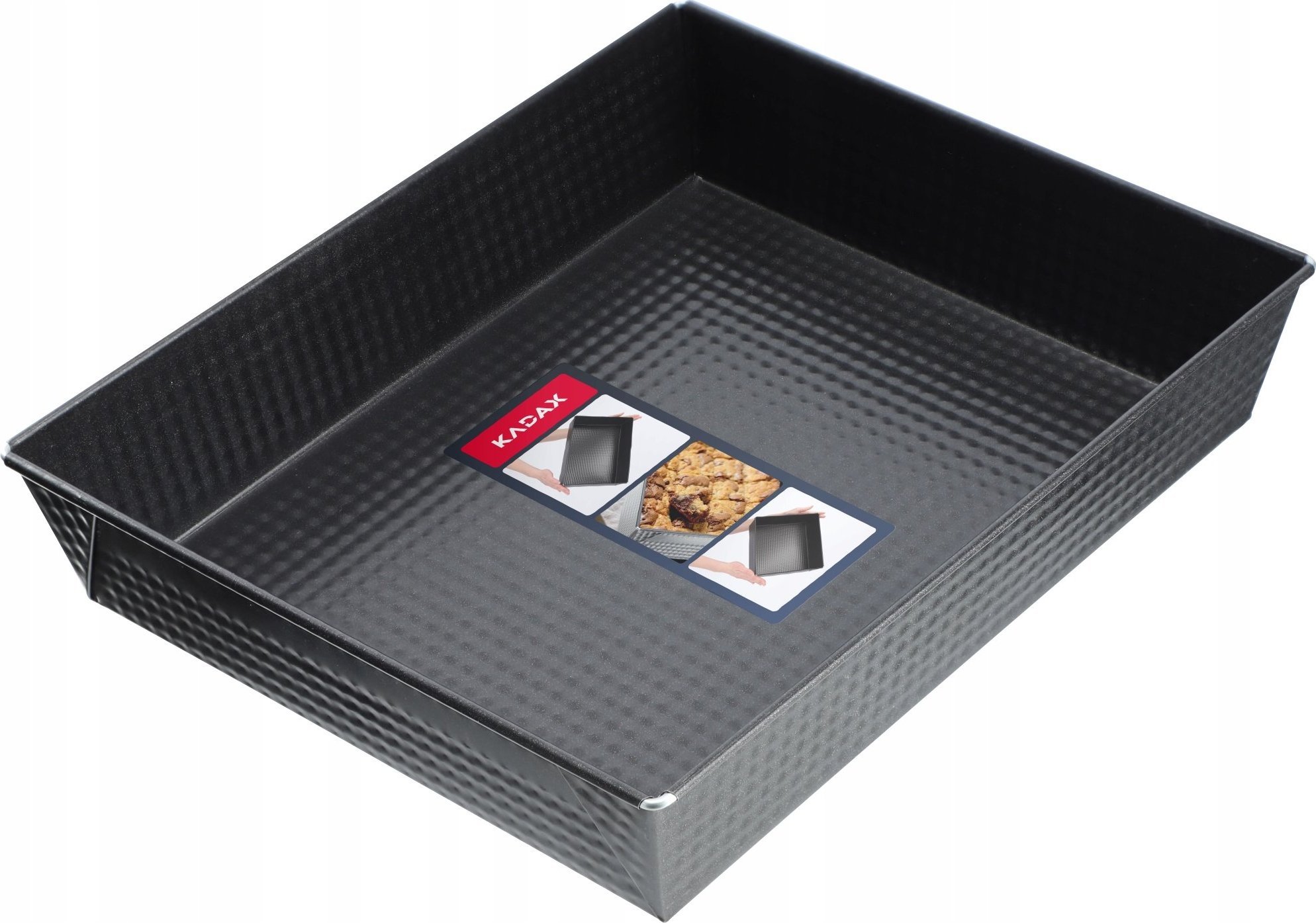 Kadax Blacha Forma Do Pieczenia Nieprzywieralna 30x25x6 cm