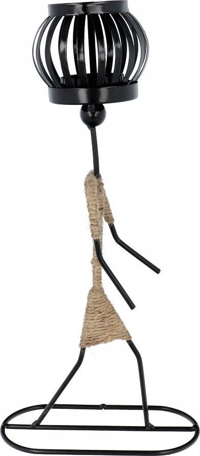 OEM Świecznik dekoracyjny metalowy ART DECO Africa wzór B IALC-1