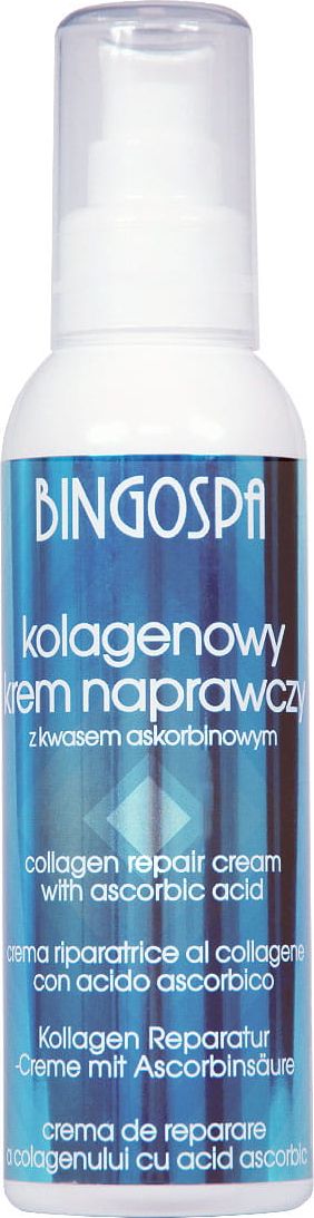 BingoSpa Kolagenowy krem naprawczy z kwasem askorbinowym 135g