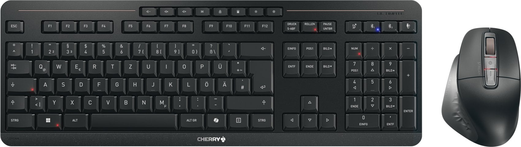 Komputer Cherry Desktop STREAM DESKTOP ULTIMATE WL AES black BT Niemcy