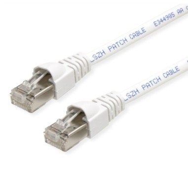 TELEGÄRTNER RJ45 Patch Cord S/FTP, Cat.6A, LSZH, biały, 15 m