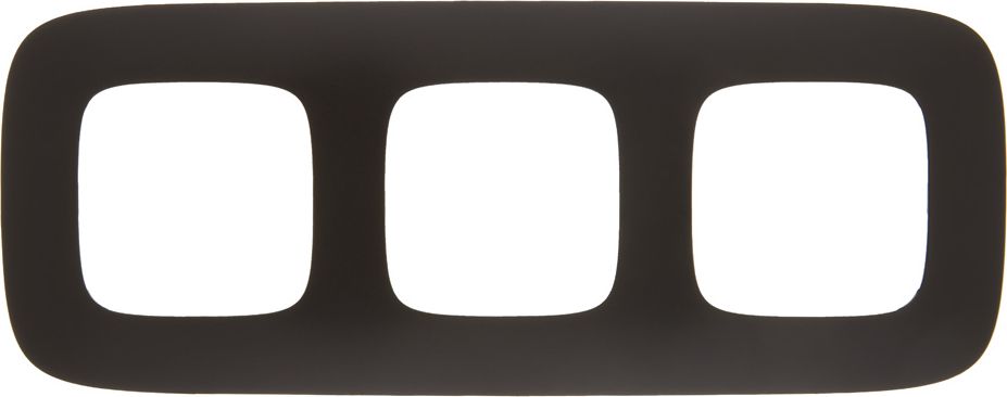 Legrand Ramka potrójna VALENA ALLURE, czarny mat (754403)