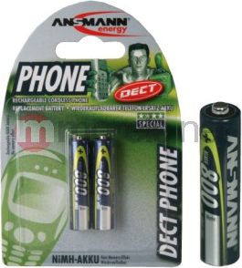 Ansmann Akumulator Phone AAA / R03 800mAh 2 szt.