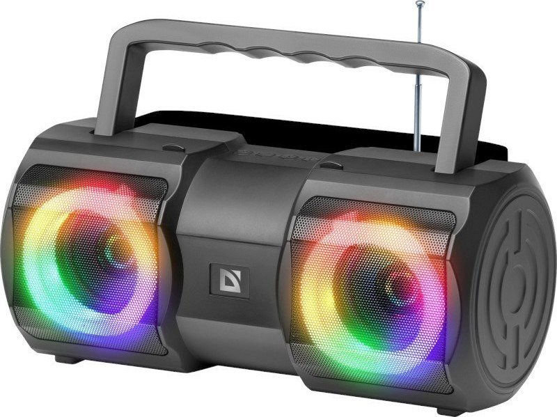 Głośnik Defender DEFENDER GŁOŚNIK BEATBOX 20 BLUETOOTH 20W LIGHT/BT/MIC/FM/USB/TF 65420