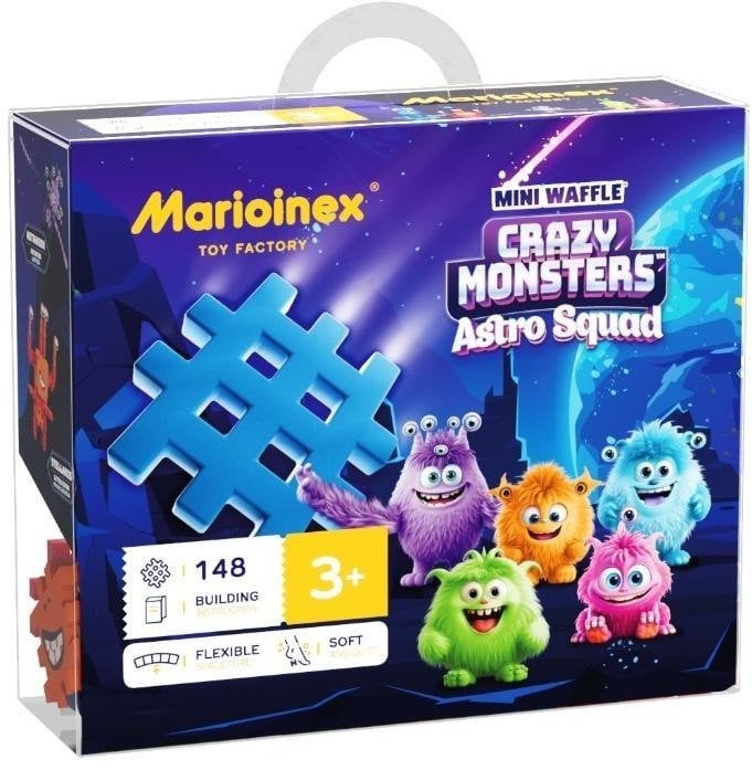 *****Klocki wafle mini Crazy Monster 148el 07009