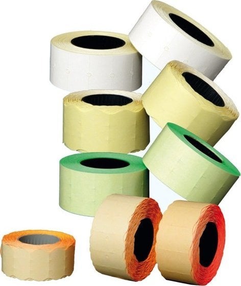 Emerson ETYKIETY DO METKOWNICY EMERSON 26 X 16 MM (5), CZERWONY